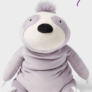 Pillowfort weighted sloth plush NEW